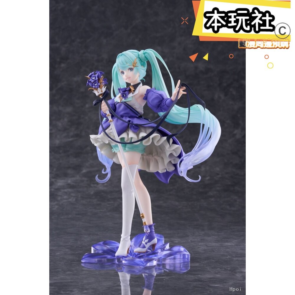 本玩社 現貨 景品 初音未來 生日 2024 全新 正版 TAITO AMP 藝術家傑作 初音 公仔-細節圖7