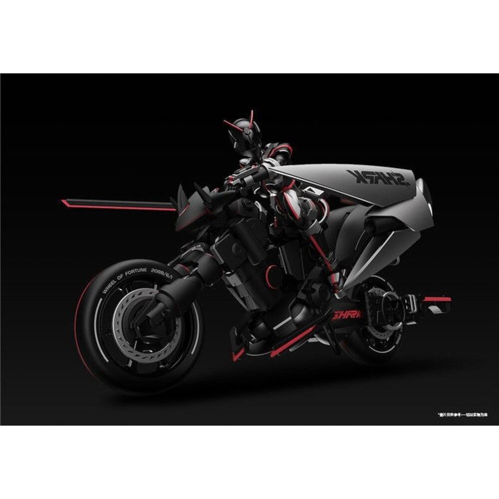 🔥預購補款專用 組裝模型 鯊魚戰騎女神 莎可 正版 宇博文創 機娘 公仔 本玩社-細節圖5