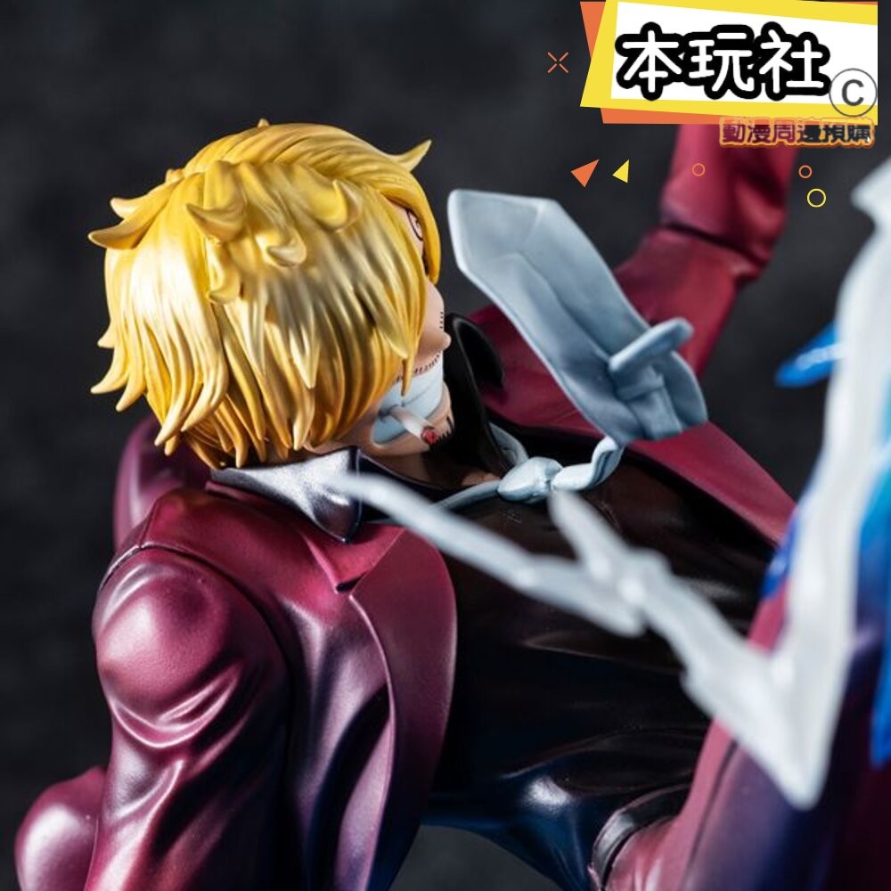 本玩社 預購 7月 P.O.P K×MAXIMUM 香吉士 航海王 正版 MEGAHOUSE PVC 公仔-細節圖7