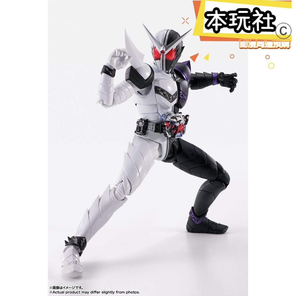 本玩社 現貨 S.H.Figure 真骨雕製法 假面騎士 尖牙 王牌型態 全新 正版 BANDAI SHF 公仔-細節圖2