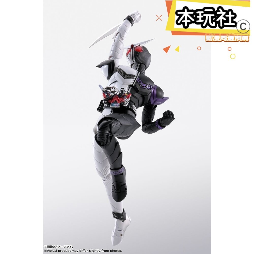 本玩社 現貨 S.H.Figure 真骨雕製法 假面騎士 尖牙 王牌型態 全新 正版 BANDAI SHF 公仔-細節圖3