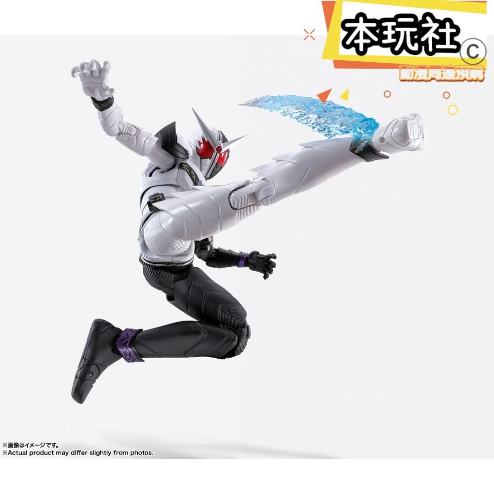 本玩社 現貨 S.H.Figure 真骨雕製法 假面騎士 尖牙 王牌型態 全新 正版 BANDAI SHF 公仔-細節圖5