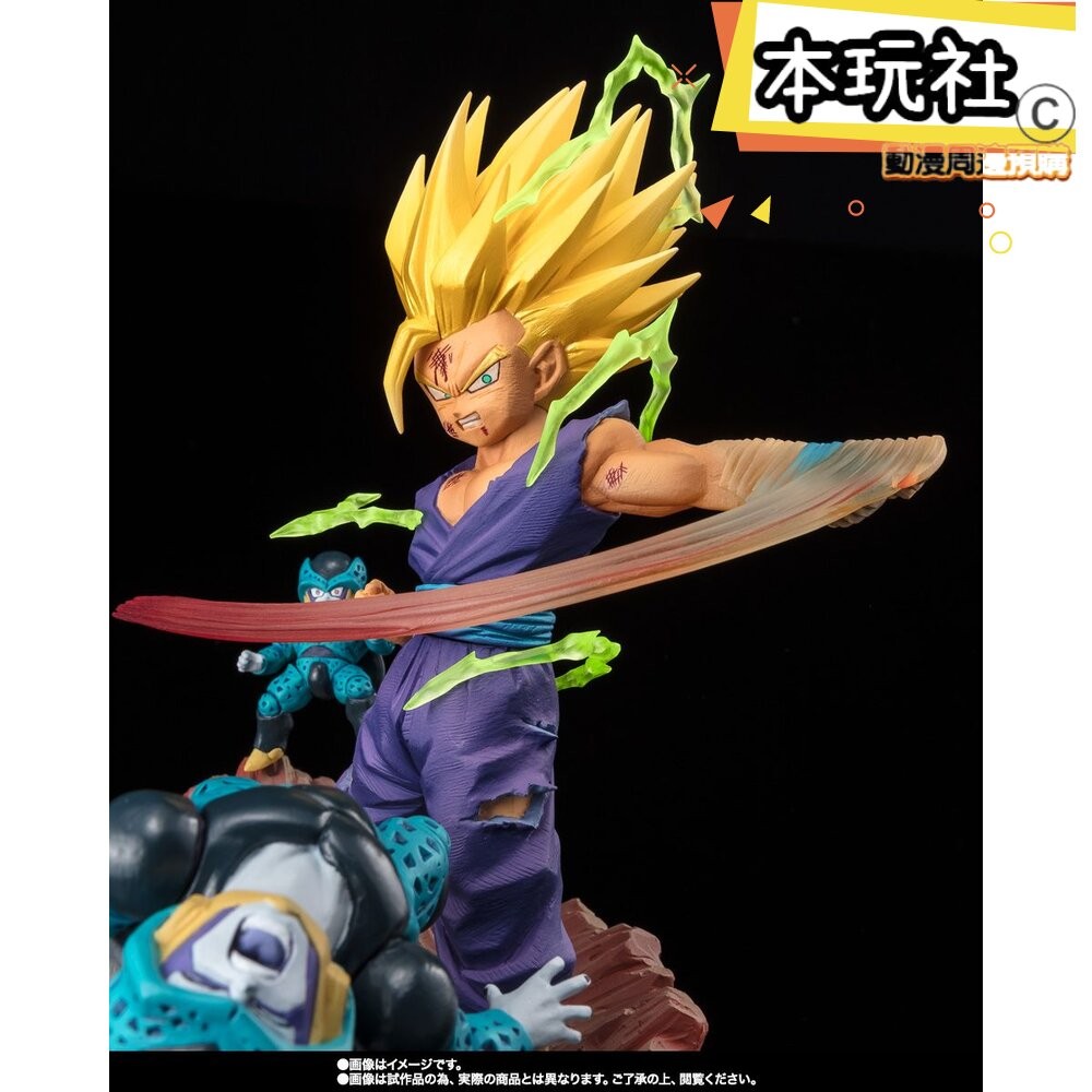 本玩社 現貨 Figuarts ZERO 超級賽亞人2 孫悟飯 摧毀性的真實力 七龍珠 全新 正版 BANDAI 公仔-細節圖6