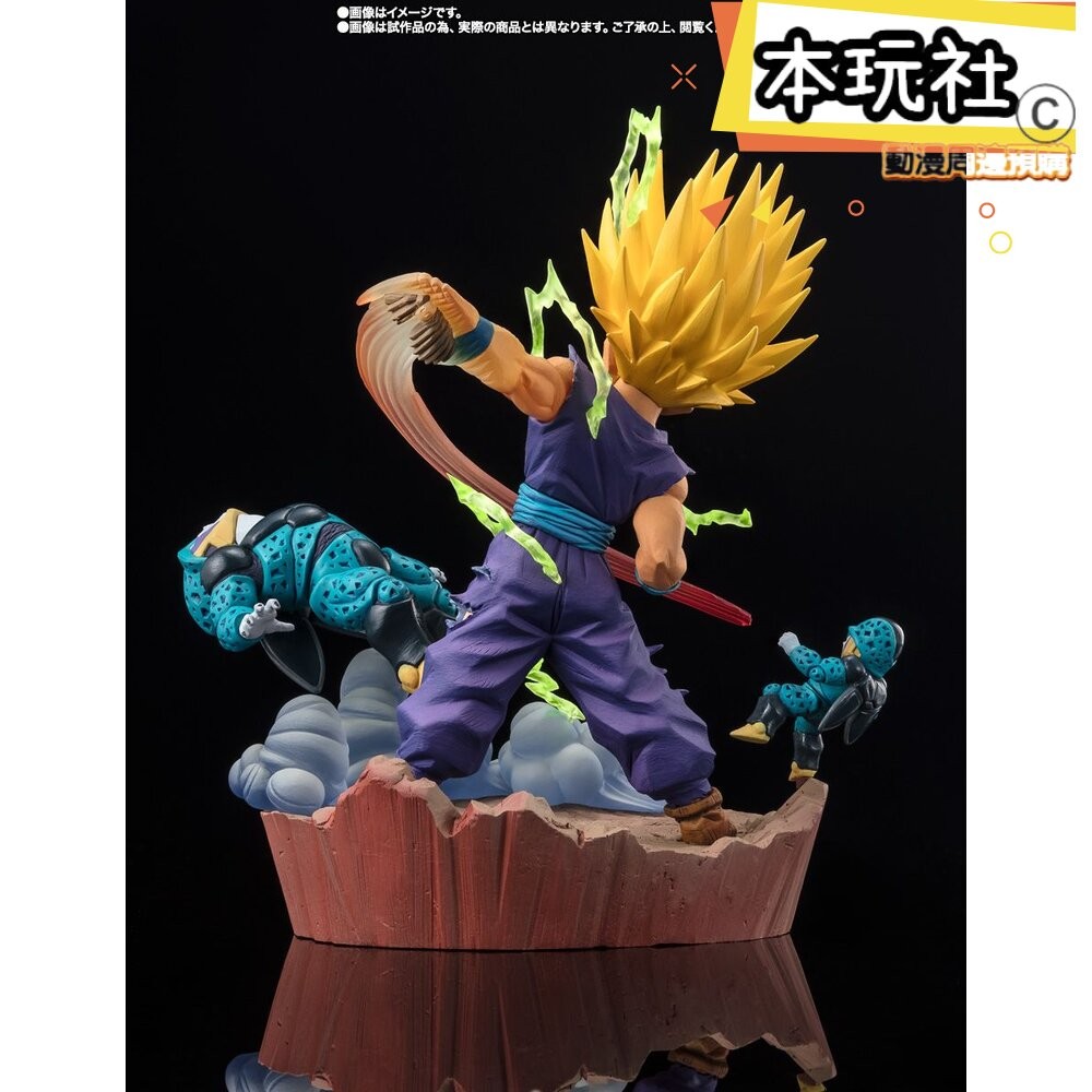 本玩社 現貨 Figuarts ZERO 超級賽亞人2 孫悟飯 摧毀性的真實力 七龍珠 全新 正版 BANDAI 公仔-細節圖7