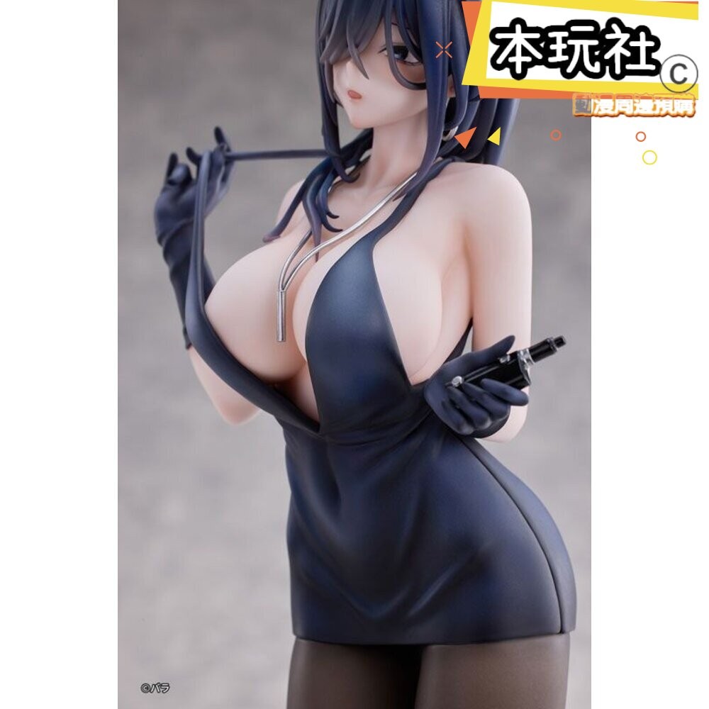 本玩社 現貨 橫山石見 黑禮服 全新 正版 HanaBee 1/6 PVC 公仔-細節圖8