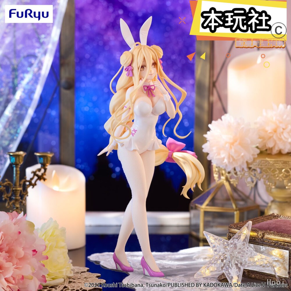 本玩社 現貨 景品 星宮六喰  約會大作戰 全新 正版 FURYU BICUTE 兔女郎 公仔-細節圖3