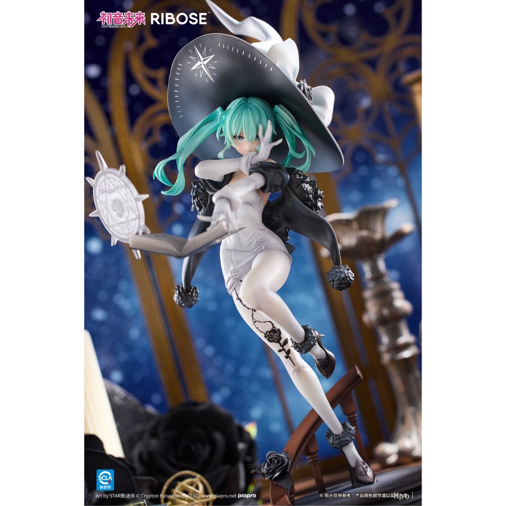 🔥預購補款專用 初音未來 Fantasia Witch 正版 RIBOSE 1/8 PVC 公仔 本玩社-細節圖5
