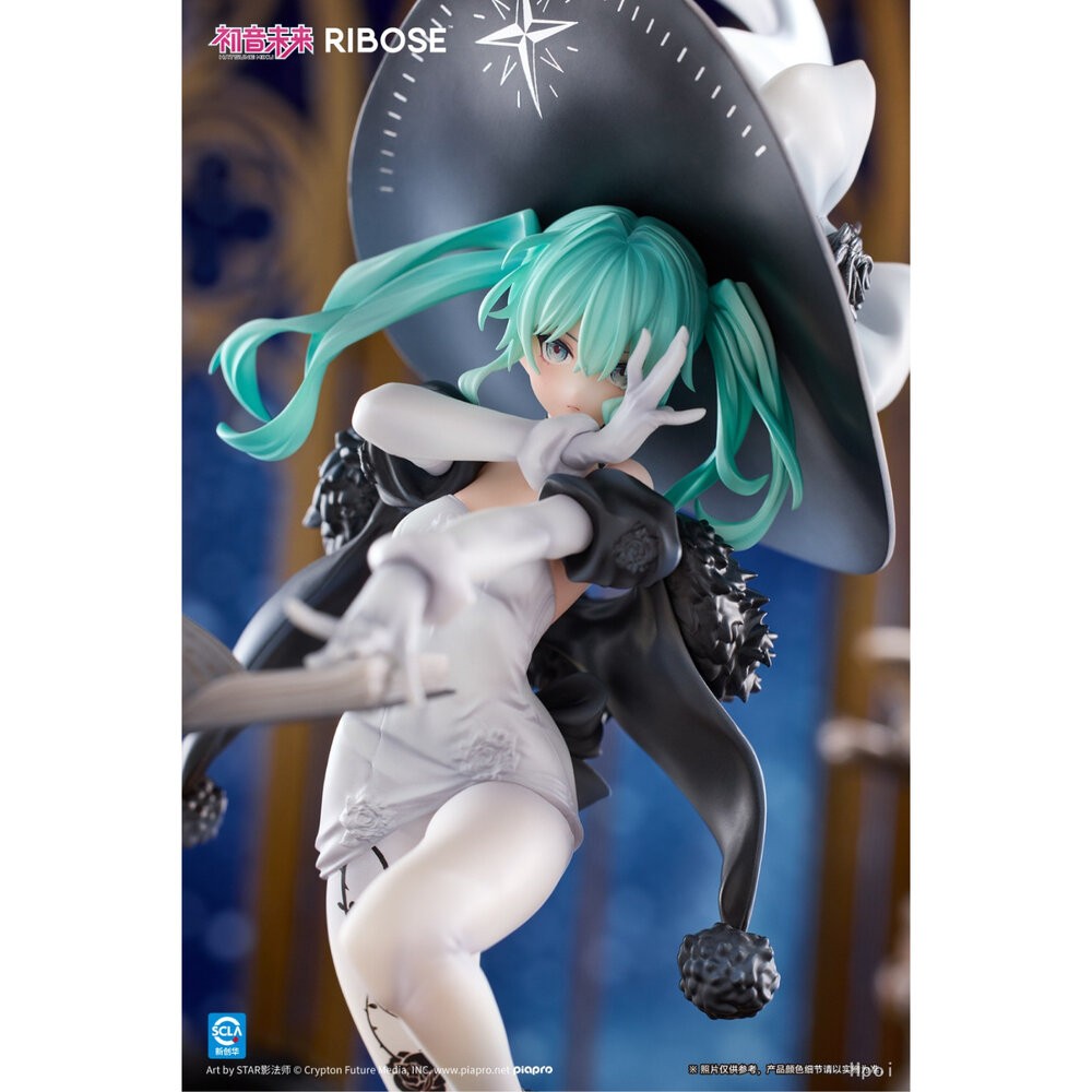 🔥預購補款專用 初音未來 Fantasia Witch 正版 RIBOSE 1/8 PVC 公仔 本玩社-細節圖6