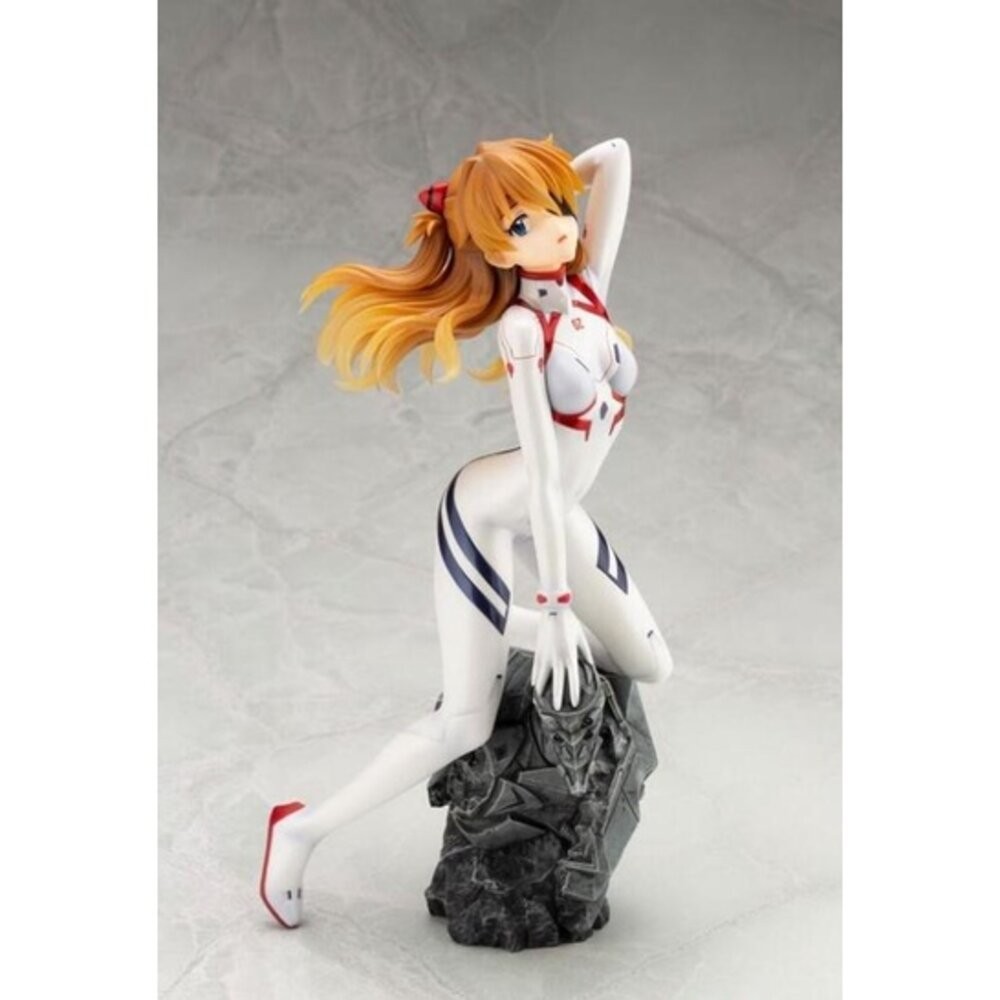 🔥特價 正版 壽屋 1/6 明日香 蘭格雷 新世紀福音戰士 EVA劇場版 白色駕駛服 PVC 公仔 本玩社-細節圖3