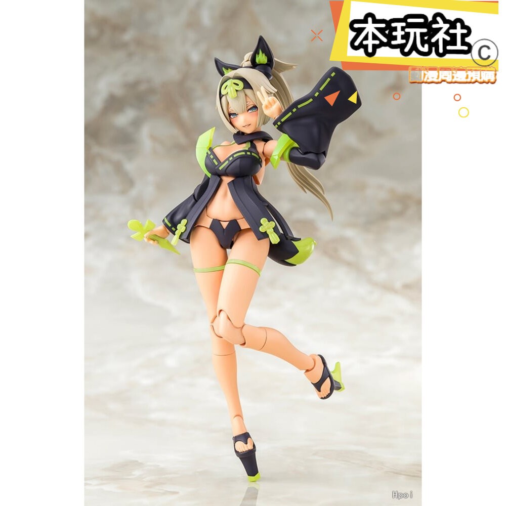 本玩社 現貨 組裝模型 女神裝置 朱羅 玉藻前 宴 一般版 全新 正版 壽屋 公仔-細節圖7