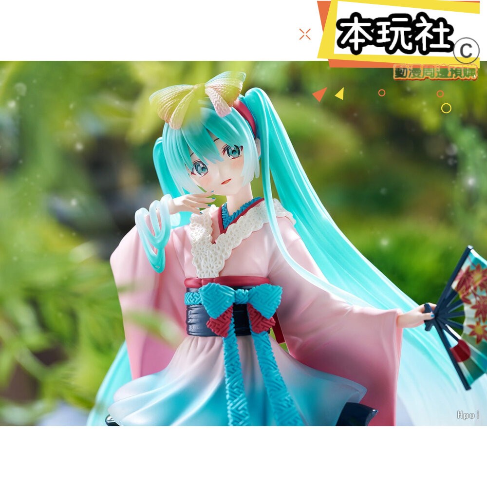 本玩社 現貨 TENITOL 初音未來 全新 正版 FURYU NEO TOKYO Series 和服 PVC 公仔-細節圖7