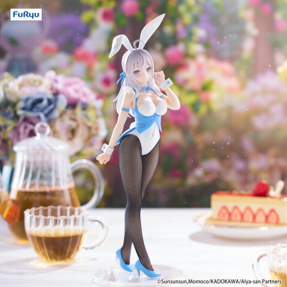 🔥全新 現貨 艾莉莎 九條  艾莉同學 景品 正版 FURYU BICUTE 兔女郎 艾利 俄語 公仔 本玩社-細節圖3