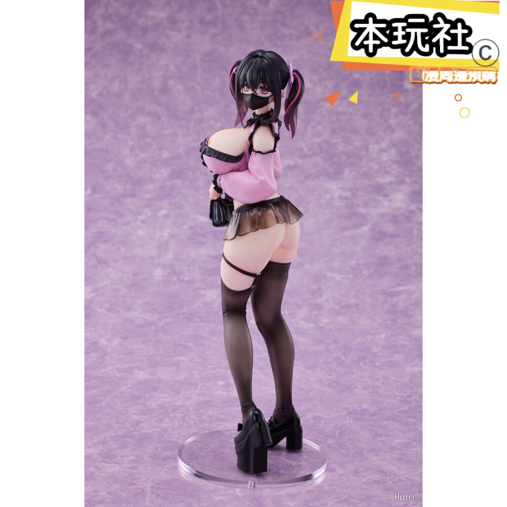 本玩社 現貨 地雷醬 衣服快爆開了 全新 正版 DigGirl 1/6 PVC 公仔-細節圖3