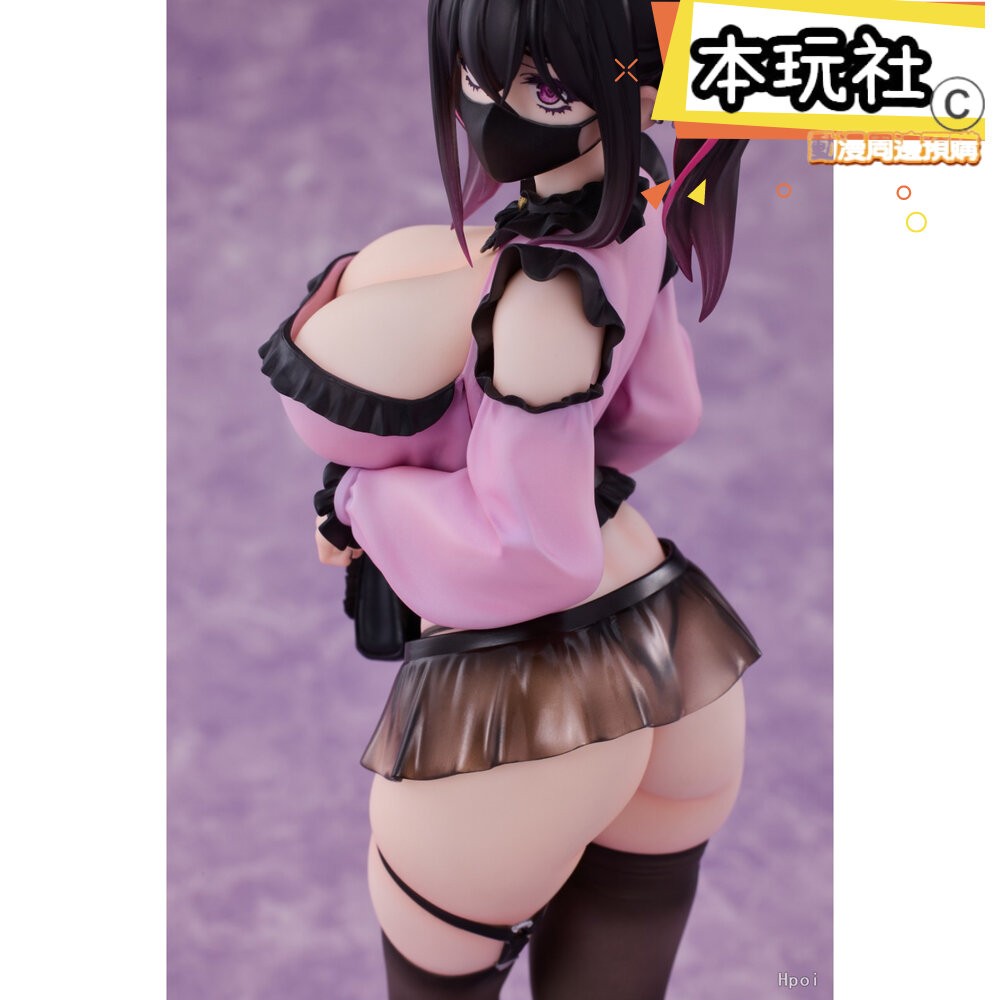 本玩社 現貨 地雷醬 衣服快爆開了 全新 正版 DigGirl 1/6 PVC 公仔-細節圖5