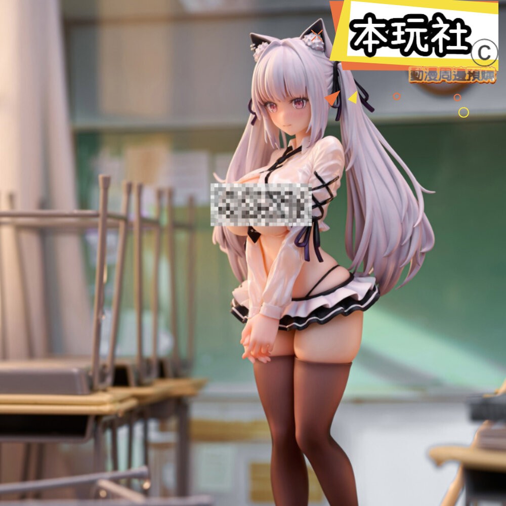 本玩社 現貨 濕身的阿爾維娜 豪華版 全新 正版 SIKI ANIM GuLuco 原畫 1/7 PVC 公仔-細節圖3