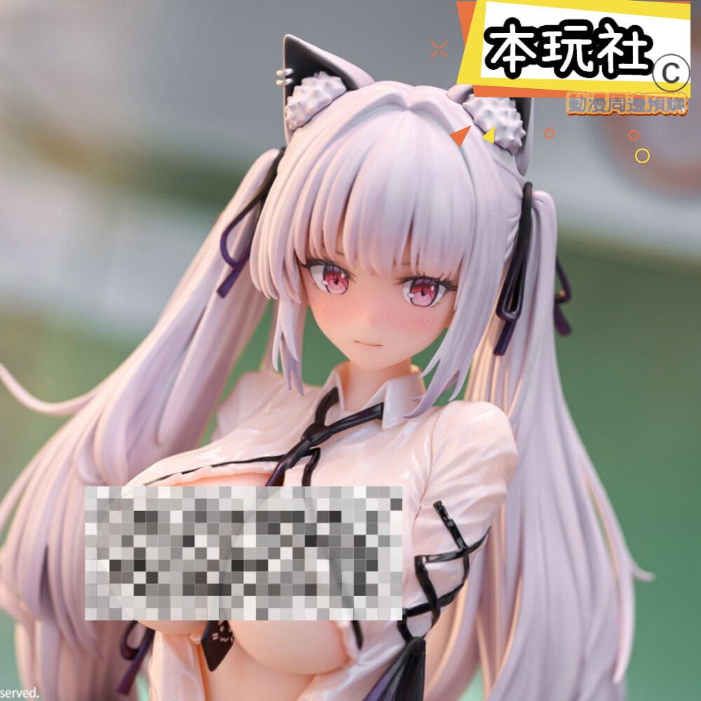 本玩社 現貨 濕身的阿爾維娜 豪華版 全新 正版 SIKI ANIM GuLuco 原畫 1/7 PVC 公仔-細節圖6