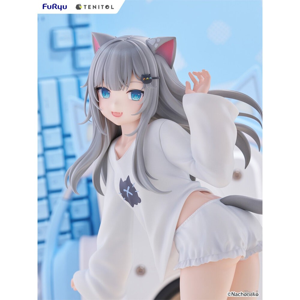 🔥現貨 TENITOL Nachoneko 全新 正版 FURYU PVC TALL 甘城貓貓 公仔 本玩社-細節圖5