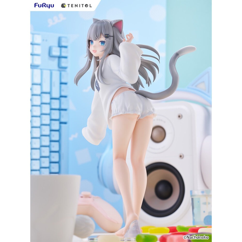🔥現貨 TENITOL Nachoneko 全新 正版 FURYU PVC TALL 甘城貓貓 公仔 本玩社-細節圖7