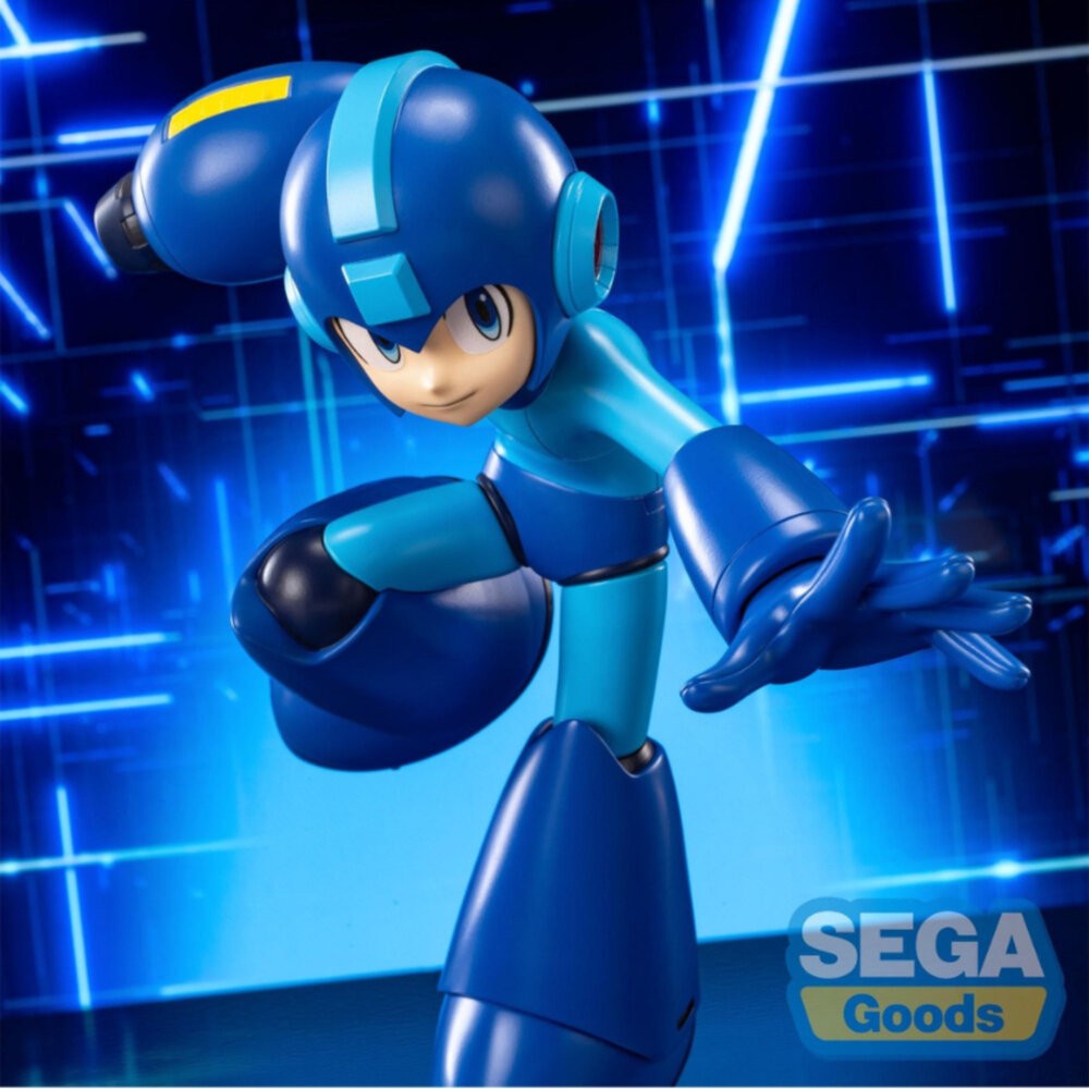 全新 現貨 洛克人 景品 正版 SEGA Luminasta 公仔 本玩社-細節圖2