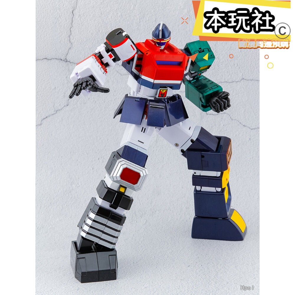 本玩社 預購 6月 六神合體 GODMARS 正版 ACTION TOYS 合金 可動 公仔-細節圖2