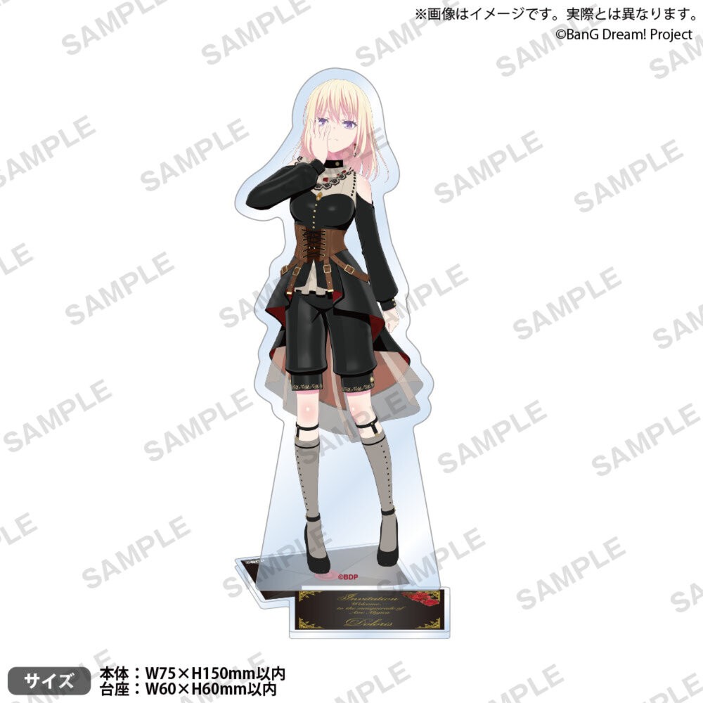 現貨 壓克力立牌 Oblivionis 豐川祥子 Ave Mujica 正版 BUSHIROAD 公仔 本玩社-細節圖3