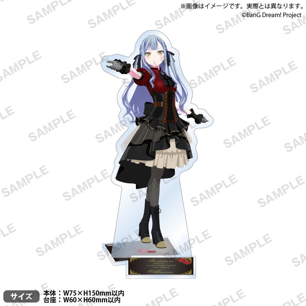 現貨 壓克力立牌 Oblivionis 豐川祥子 Ave Mujica 正版 BUSHIROAD 公仔 本玩社-規格圖6