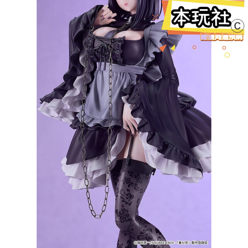 預購 26年2月 黑江雫 Cosplay 戀上換裝娃娃 正版 GSC 1/6 喜多川海夢 PVC 公仔 本玩社-細節圖4