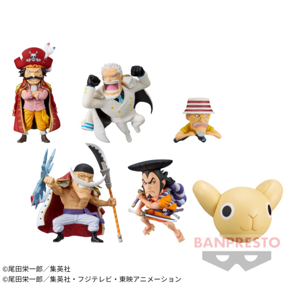 🔥現貨 景品 WCF 套組 大海賊百景 10 航海王 羅傑 白鬍子 卡普 全新 正版 萬代 代理 公仔 本玩社-細節圖2