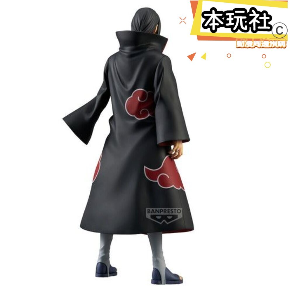 現貨 日版 宇智波鼬 火影忍者 景品 正版 BANPRESTO Grandista 疾風傳 公仔 本玩社-細節圖5