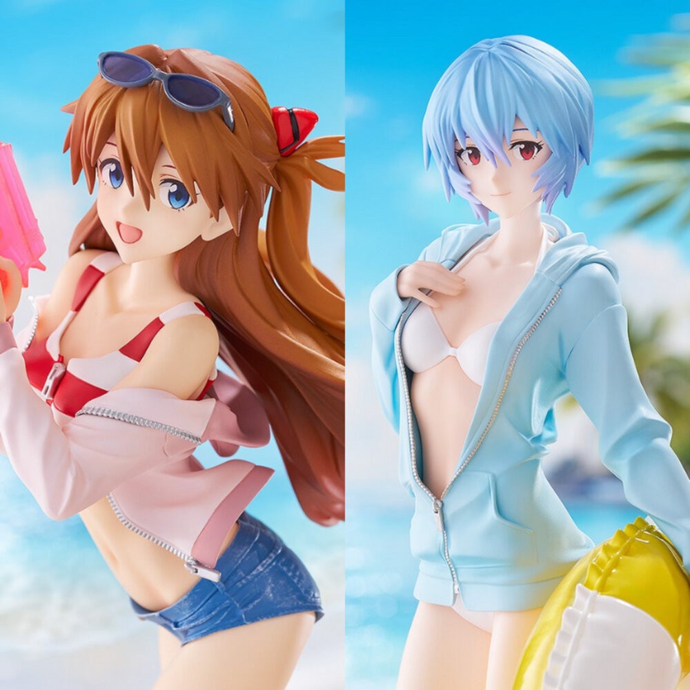 現貨 POP UP PARADE 明日香 綾波零 新世紀福音戰士 全新 正版 GSC PVC 公仔 本玩社-細節圖2