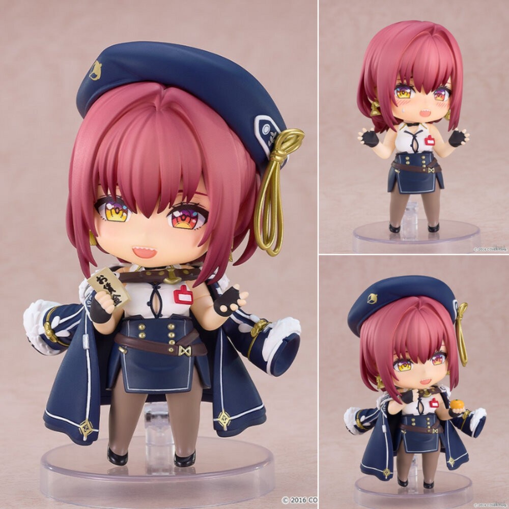 現貨 黏土人 寶鐘瑪琳 Hololive 全新 正版 GSC 可動 PVC 2725 船長 OL服裝 公仔 本玩社-細節圖2