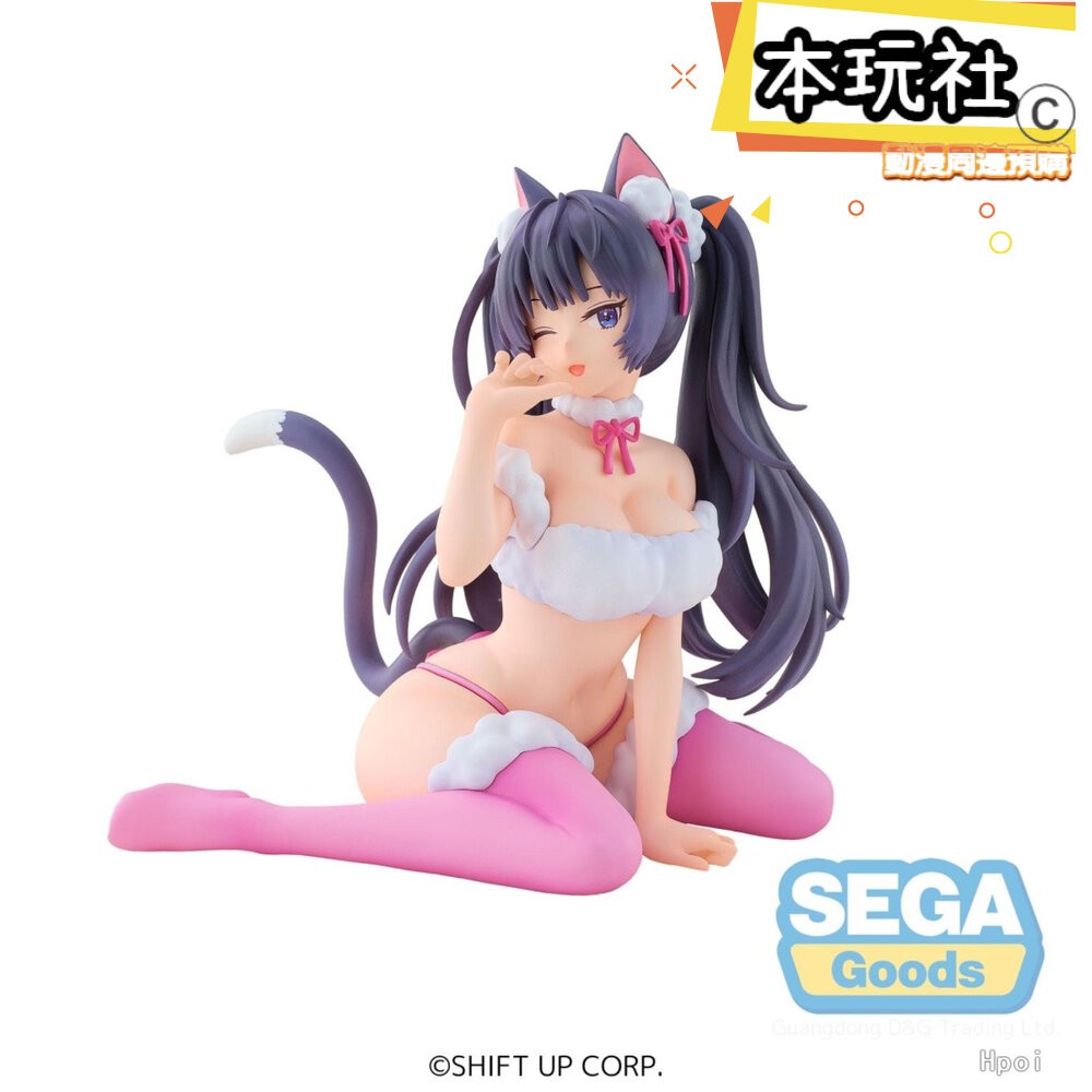 本玩社 現貨 尼羅 勝利女神 NIKKE 全新 正版 SEGA Yumemirize NERO 坐姿 景品 公仔-細節圖2