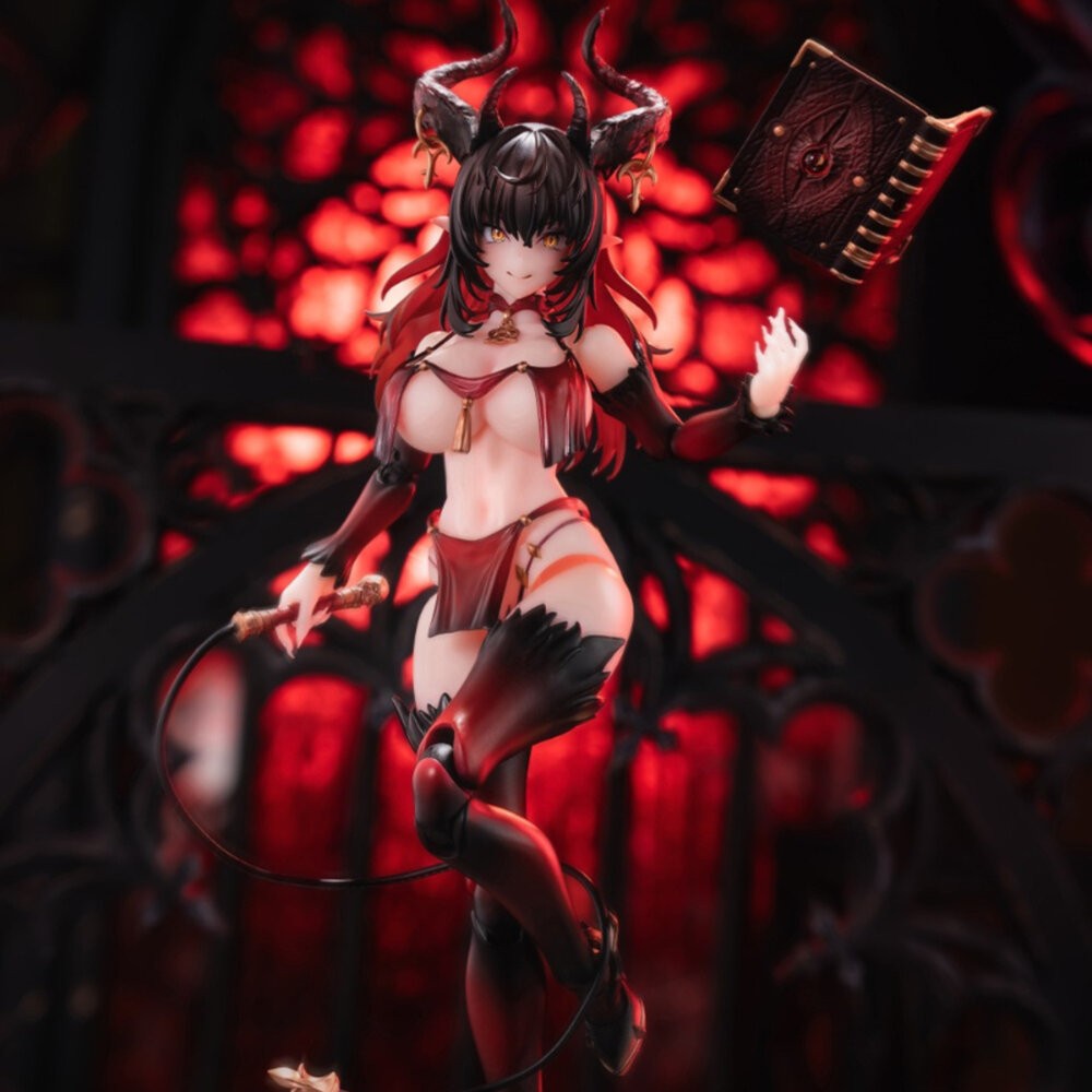 🔥現貨 魅魔 洛斯蒂亞 第二階段 lustia 正版 蝸之殼 1/12 可動 PVC 公仔 本玩社-細節圖3