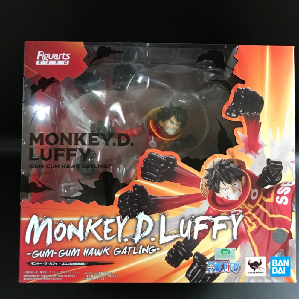 現貨 Figuarts ZERO 魯夫 伸縮自如的橡膠鷹槍亂打 航海王 全新正版 BANDAI 超激戰 海賊 公仔 本玩-細節圖2
