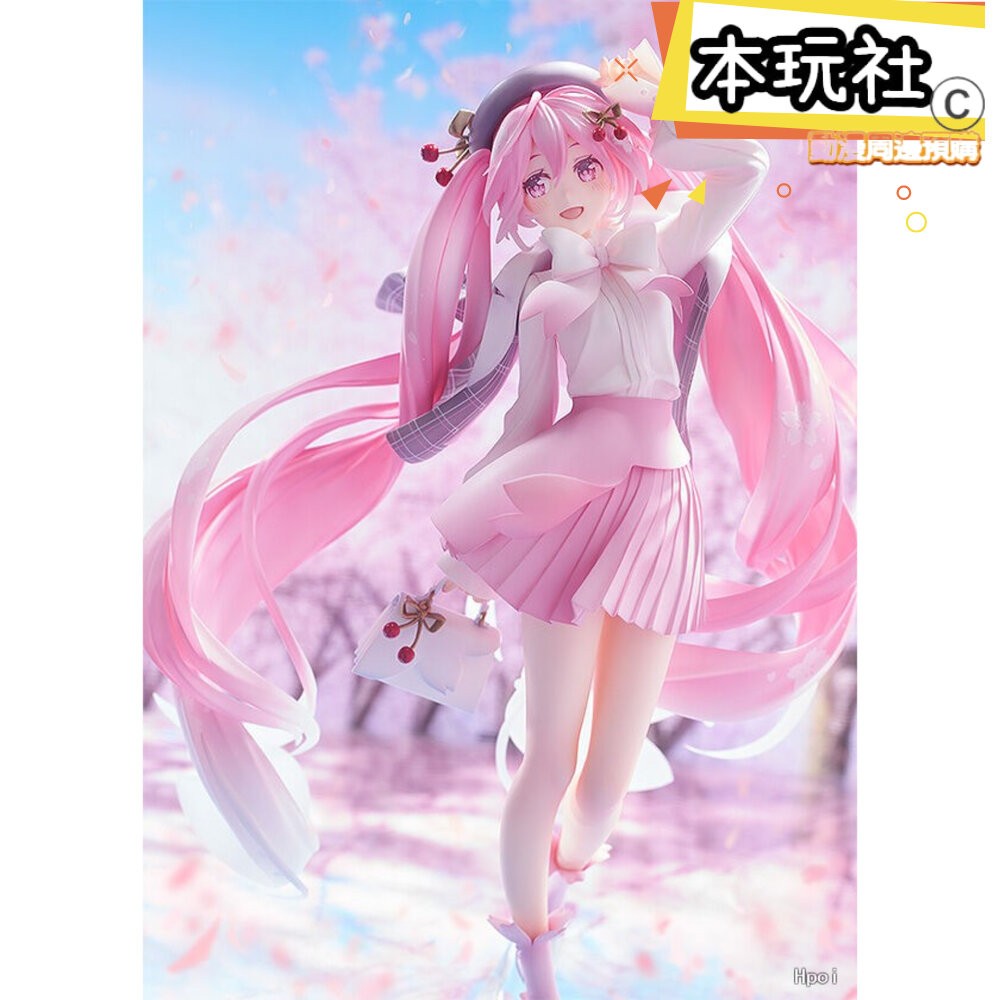 本玩社 現貨 櫻未來 賞花服裝 全新 正版 GSC 初音未來 1/6 PVC 公仔-細節圖5