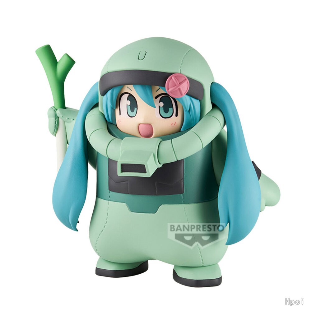 🔥現貨 日版 鋼彈45th×初音未來 全新 正版 萬代 薩克偶裝 初音 公仔 本玩社-細節圖3