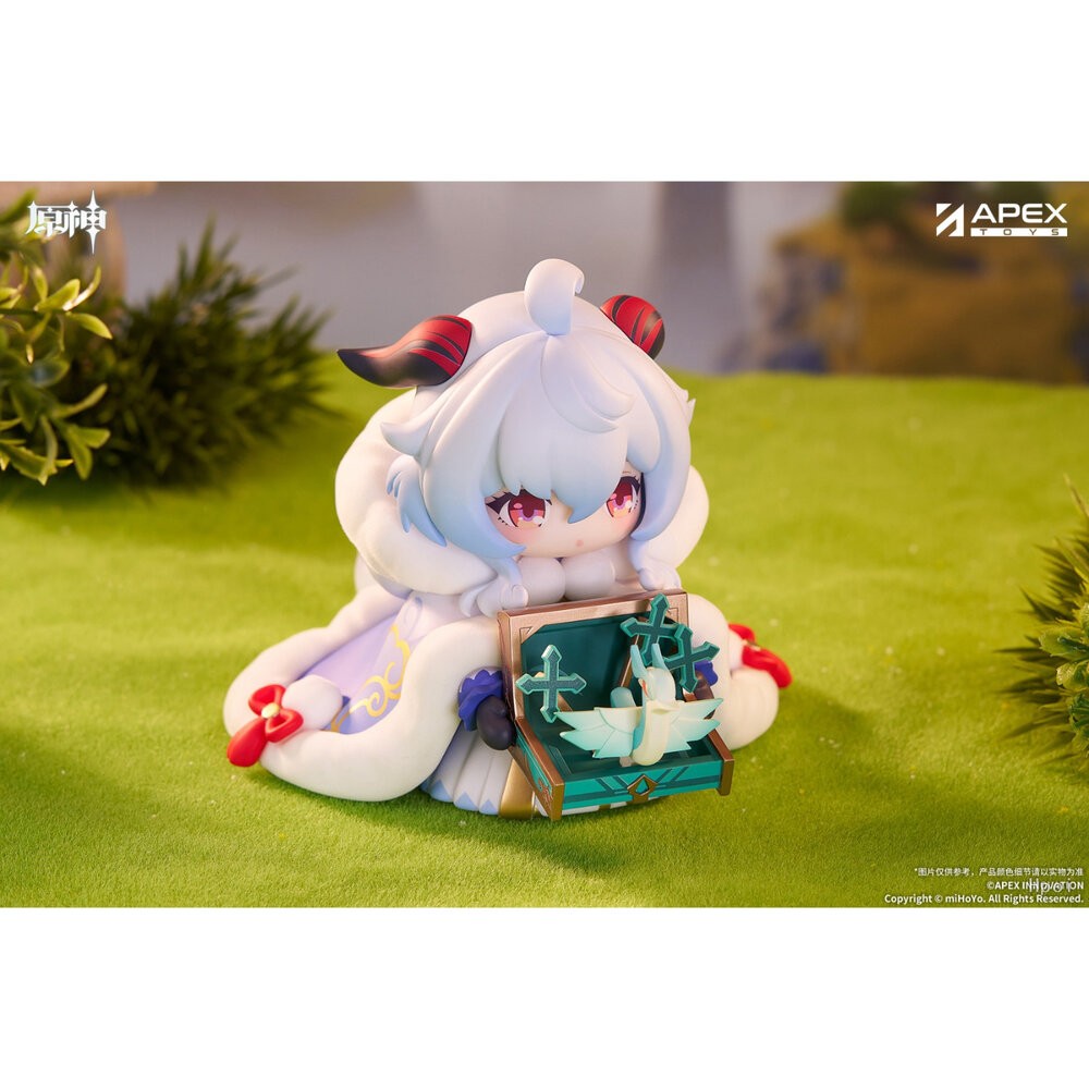 🔥現貨 童年小甘雨 原神 全新 全新 正版 APEX Q版 PVC 公仔 本玩社-細節圖4