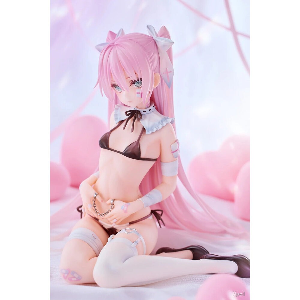 🔥現貨 rurudo 初音 全新 正版 PINKCHARM THUMB CUFFS 1/6 PVC 公仔 本玩社-細節圖3