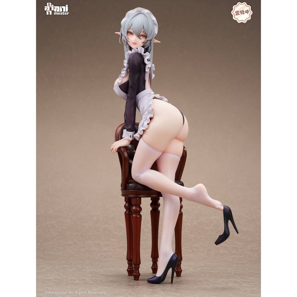 🔥現貨 愛偷懶的調皮女僕  希維爾 大漫匠 Animester 1/6 追視眼 磁控光效 正版 PVC 公仔 本玩社-細節圖3