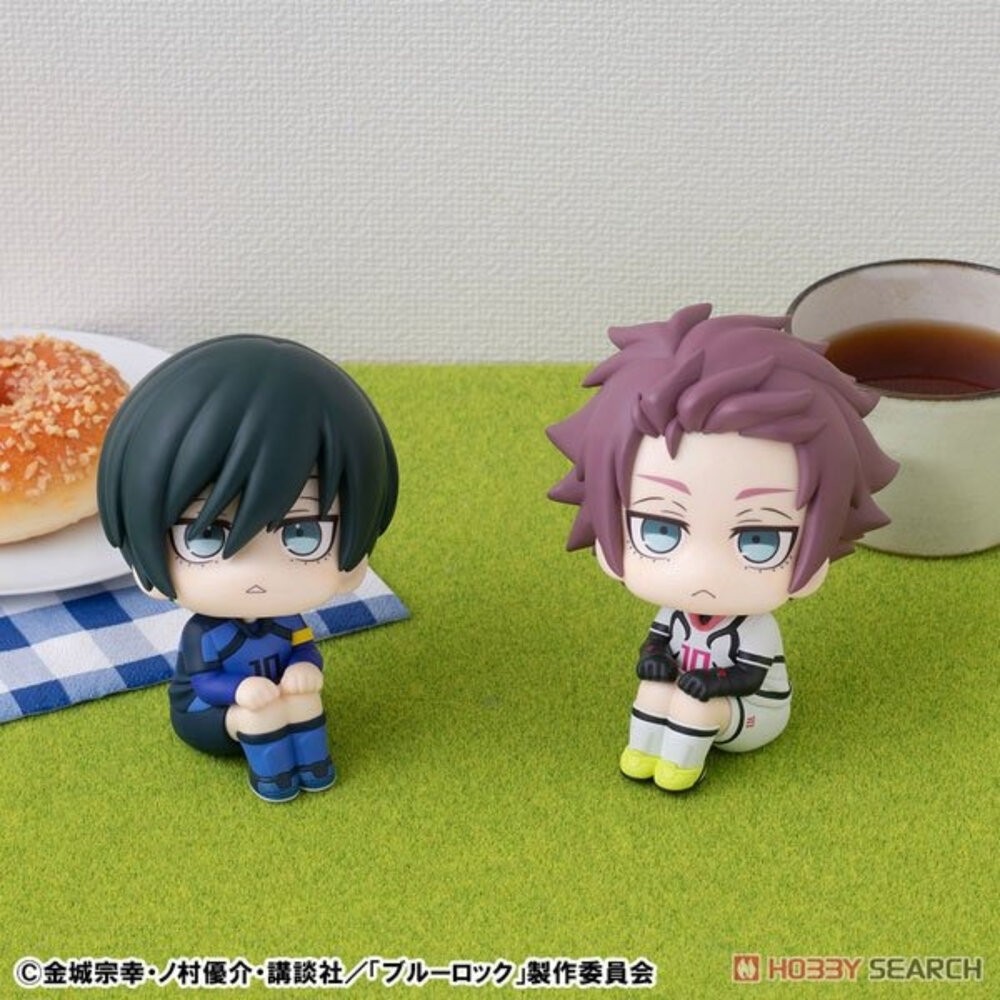 全新 現貨 LOOK UP 糸師凛＆糸師冴 套組 特典 藍色監獄 正版 MEGAHOUSE Q版 抬頭 公仔 本玩社-細節圖3