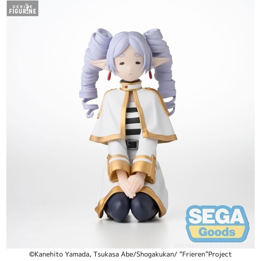 全新 現貨 芙莉蓮 葬送的芙莉蓮 景品 正版 SEGA 變成豎捲髮了 卷髮 坐姿 景品 公仔 本玩社-細節圖4