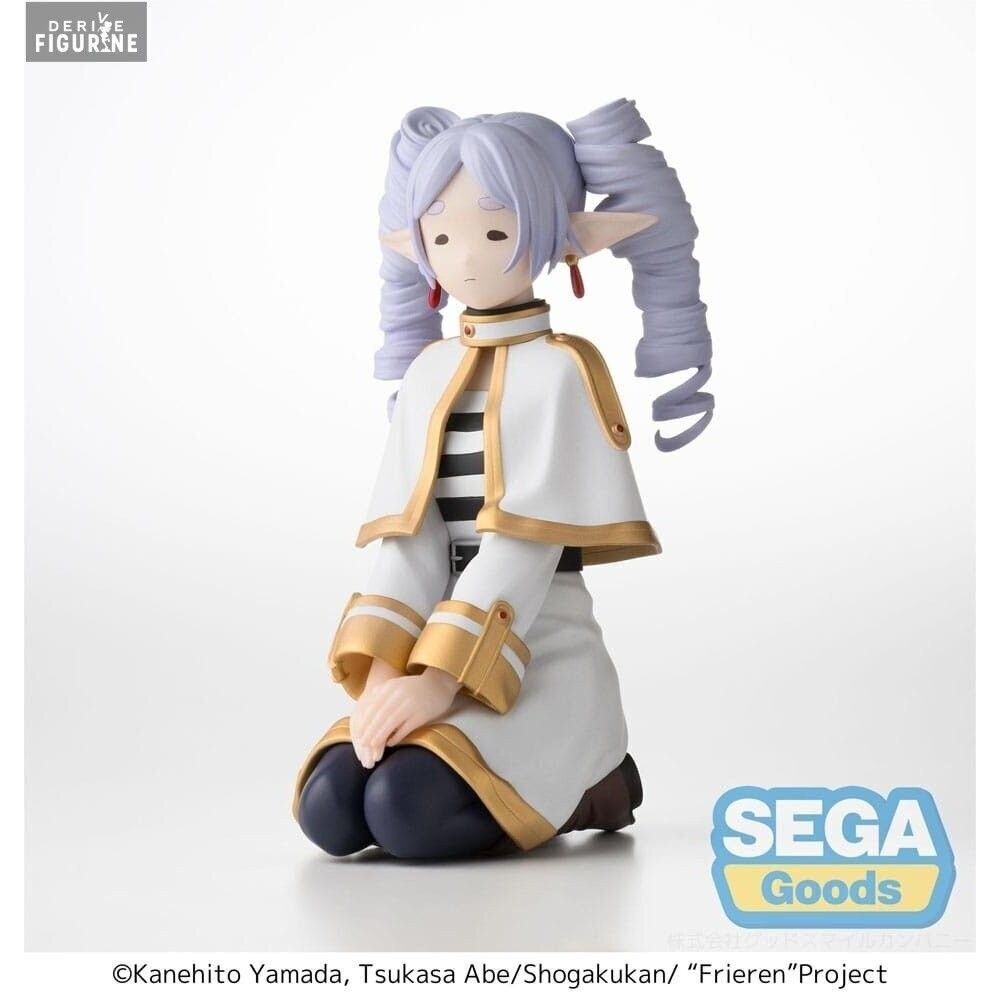 全新 現貨 芙莉蓮 葬送的芙莉蓮 景品 正版 SEGA 變成豎捲髮了 卷髮 坐姿 景品 公仔 本玩社-細節圖5