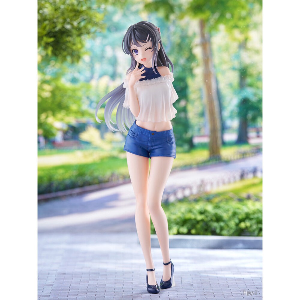 全新 現貨 30cm 櫻島麻衣 青春豬頭 tenitol tall 正版 FURYU PVC 公仔 本玩社-細節圖3