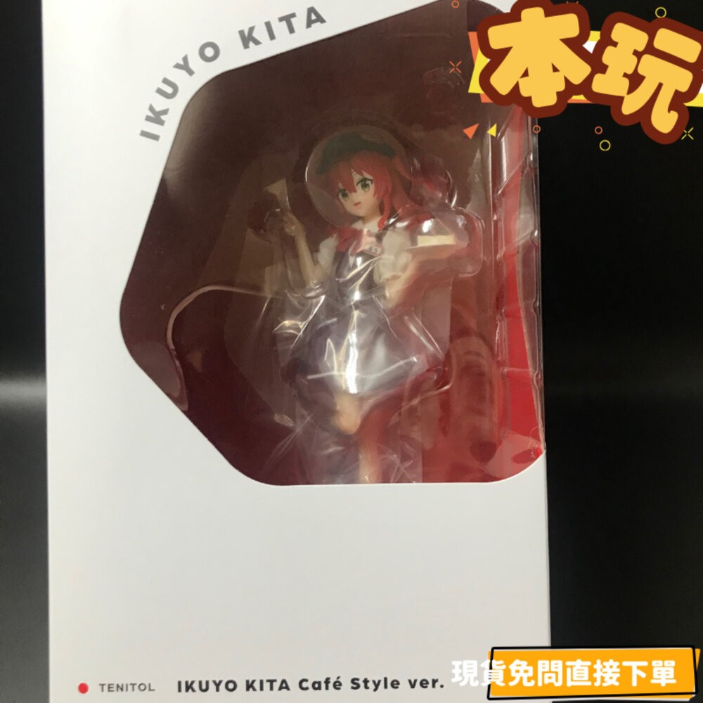 全新 現貨 喜多郁代 孤獨搖滾 正版 FURYU TENITOL PVC 咖啡廳 公仔 本玩社-細節圖2