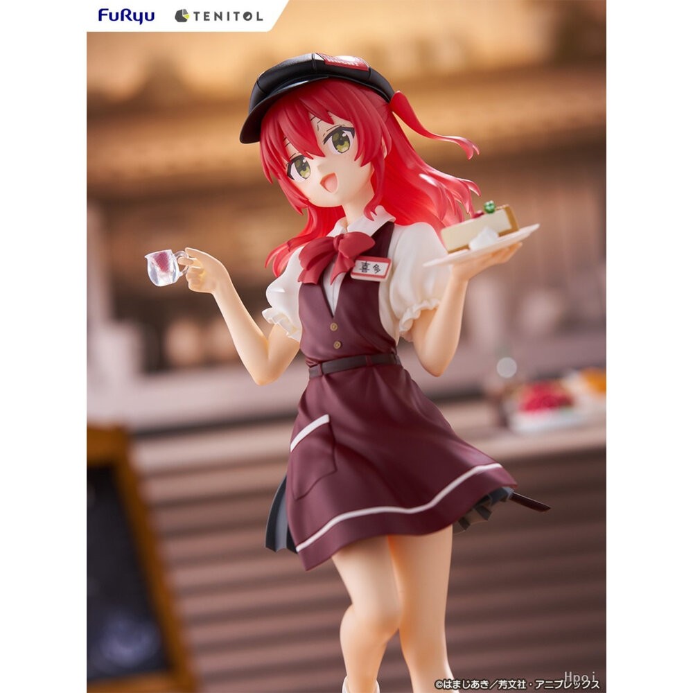 全新 現貨 喜多郁代 孤獨搖滾 正版 FURYU TENITOL PVC 咖啡廳 公仔 本玩社-細節圖5