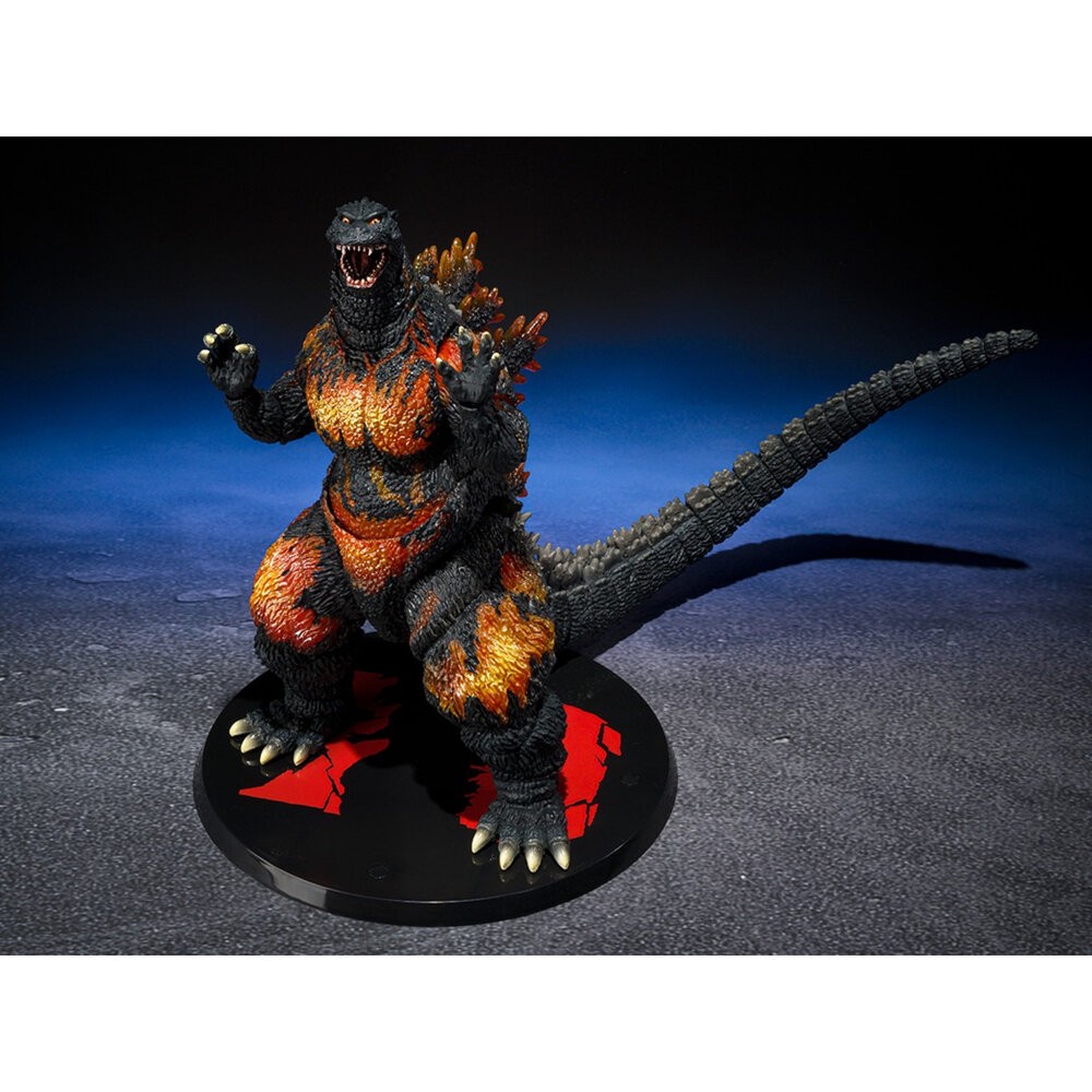 全新 現貨 S.H.Monsters 紅蓮哥吉拉 70周年 全新 正版 SHM 哥吉拉 哥斯拉 公仔 本玩社-細節圖5