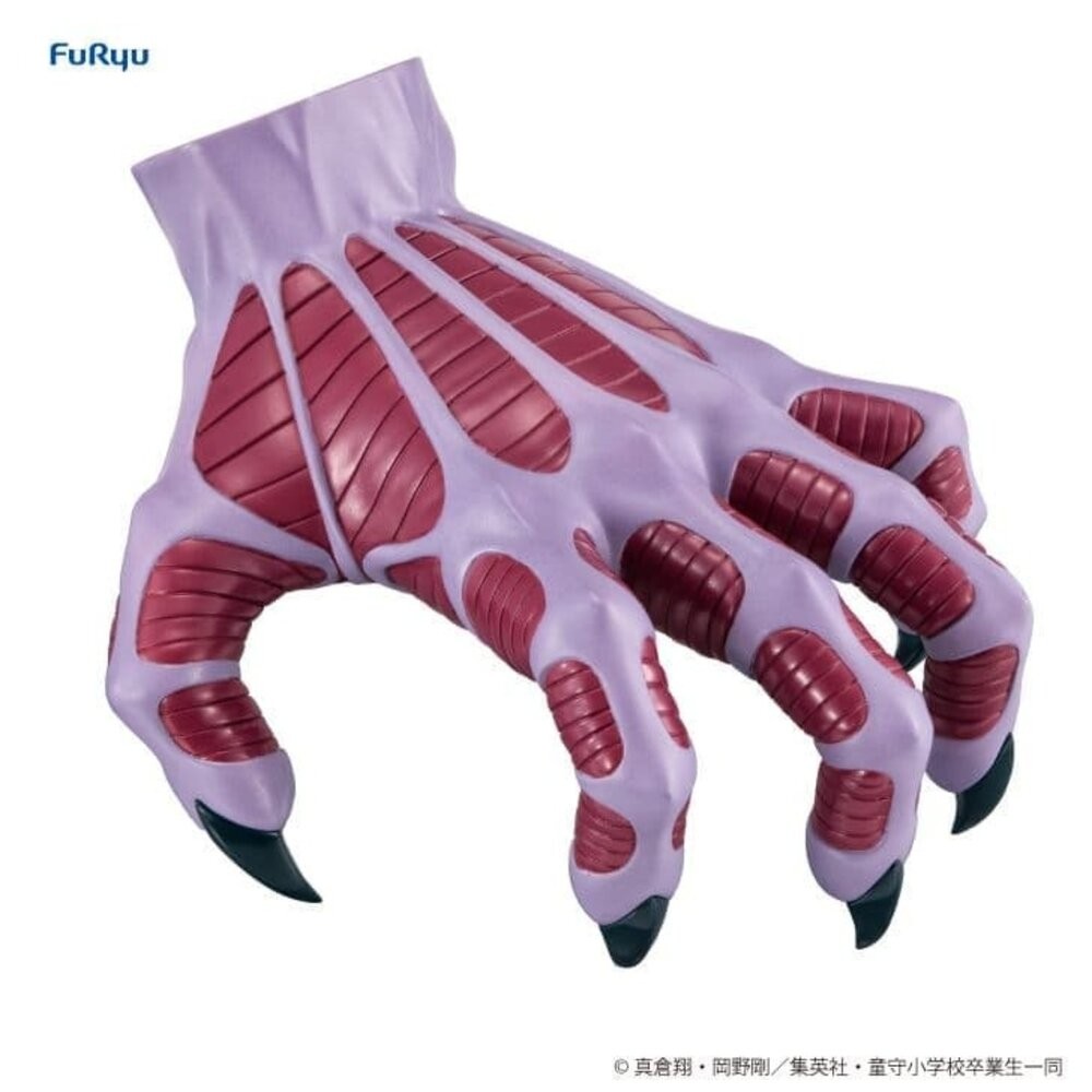 🔥現貨 鬼手 靈異教師神眉 泡麵蓋 全新 正版 furyu 景品 公仔 本玩社-細節圖4