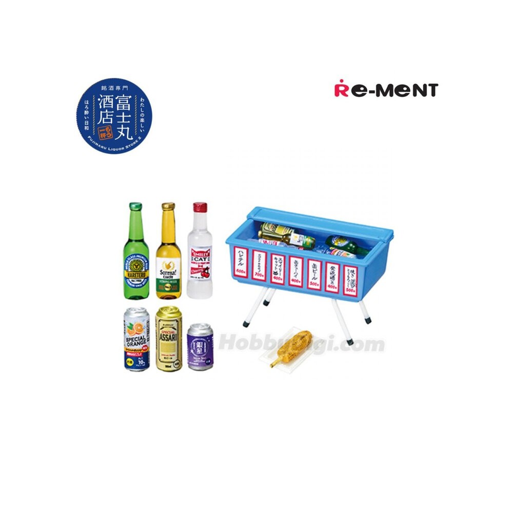現貨 盒玩 套組 銘酒專門 富士丸酒店 全新 正版 RE-MENT PVC 扭蛋 轉蛋 公仔 本玩社-細節圖5