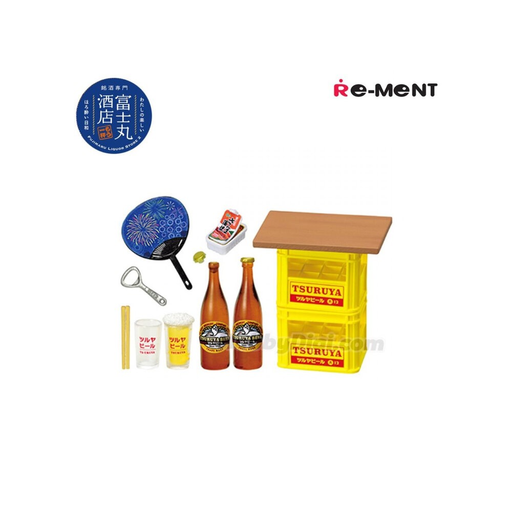 現貨 盒玩 套組 銘酒專門 富士丸酒店 全新 正版 RE-MENT PVC 扭蛋 轉蛋 公仔 本玩社-細節圖6