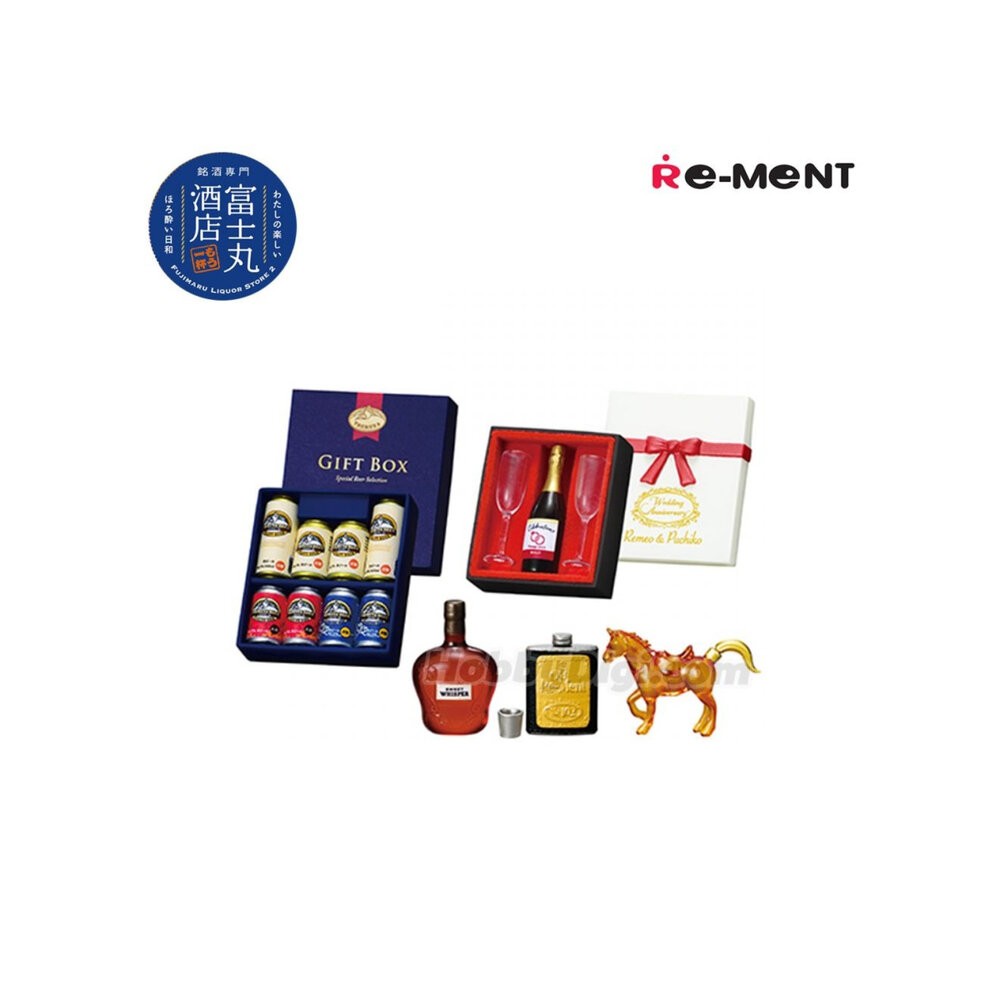 現貨 盒玩 套組 銘酒專門 富士丸酒店 全新 正版 RE-MENT PVC 扭蛋 轉蛋 公仔 本玩社-細節圖8